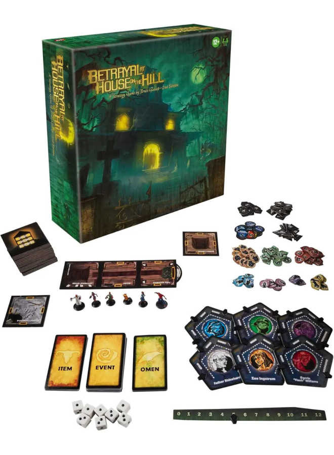 Factory direct cross-border board game Betrayal At House On The Hill English Mountain House Cry Card